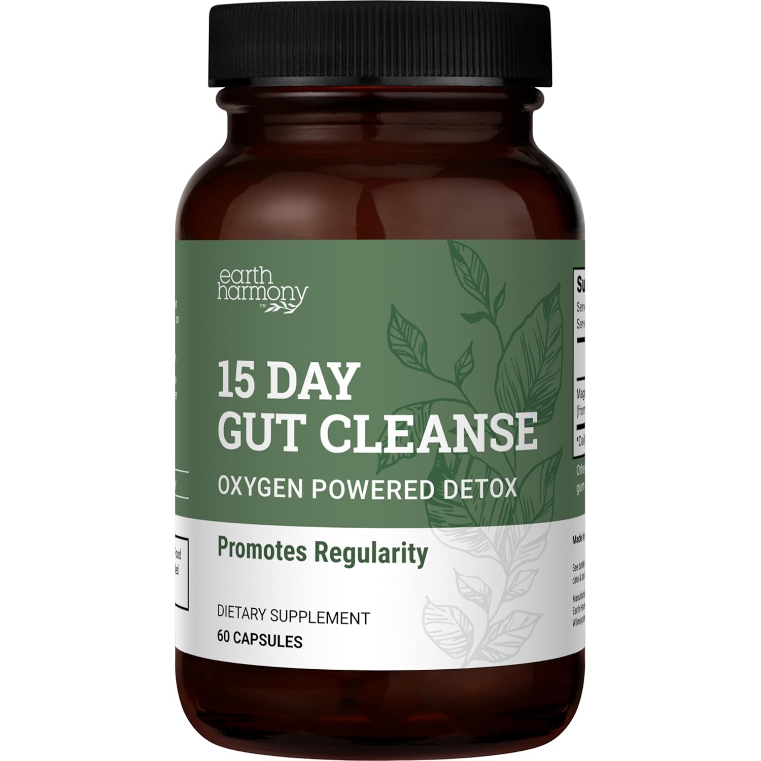 15 Day Gut Cleanse Detox For Women and Men – Vegan, Non-GMO Ingredients For Waist Loss and Constipation Relief With A 15 Day Cleanse Gut Support Without Cramping, As Seen On…