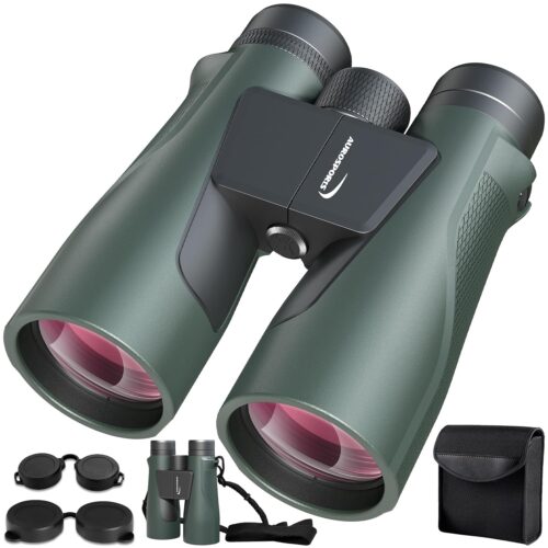 15x56 Binoculars for Adults High Powered - Aurosports HD Large View Binoculars with Clear Low Light Vision - Lightweight Easy Focus Bird Watching Hunting Hiking Cruise Travel -...