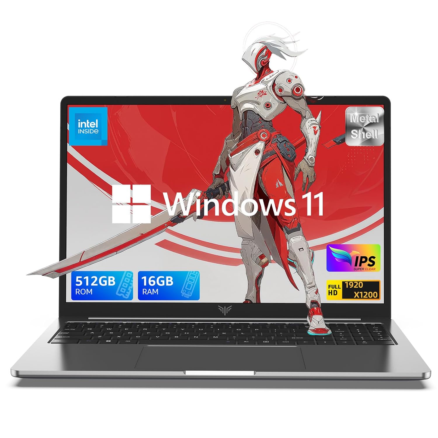 ACEMAGIC 16.0-inch Laptop, 2025 16GB DDR4 512GB SSD Windows 11 Laptop, Laptop Computer with Intel 12th Quad-Core Processor(Up to 3.6GHz), 1920P FHD Display, Metal Shell, WiFi 5,…