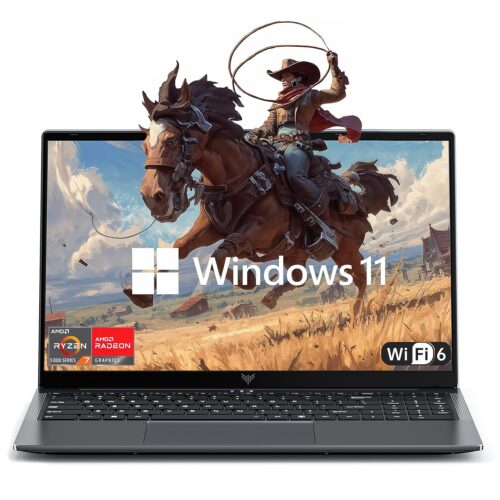 ACEMAGIC Laptop Computer AMD Ryzen 7-5700U Windows Laptop 15.6-in IPS 16GB DDR4 512GB NVMe SSD Numeric Keypad WiFi 6 HDMI Type-C USB3.2 Webcam 3.5mm Audio Windows Laptops Office...