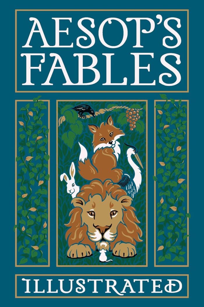 Aesop's Fables Illustrated (Leather-bound Classics)