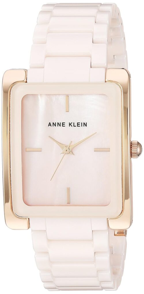 Anne Klein Women's Ceramic Bracelet Watch