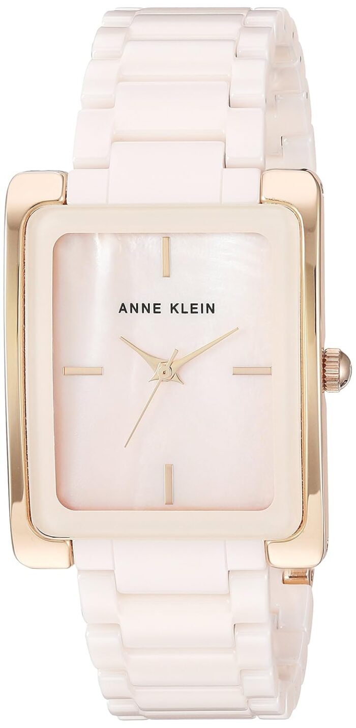 Anne Klein Women's Ceramic Bracelet Watch