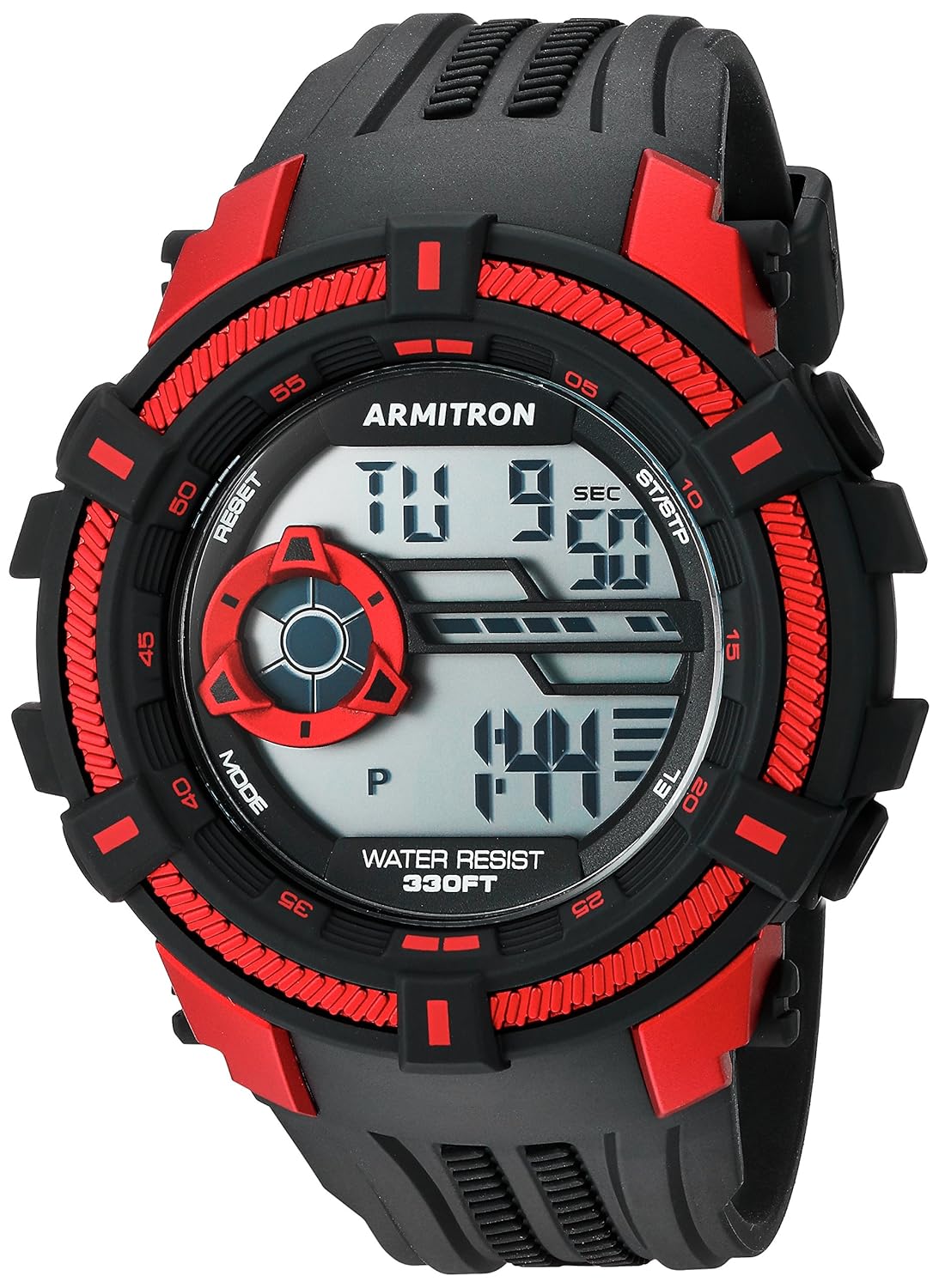 Armitron Sport Men’s 40/8384 Digital Chronograph Resin Strap Watch
