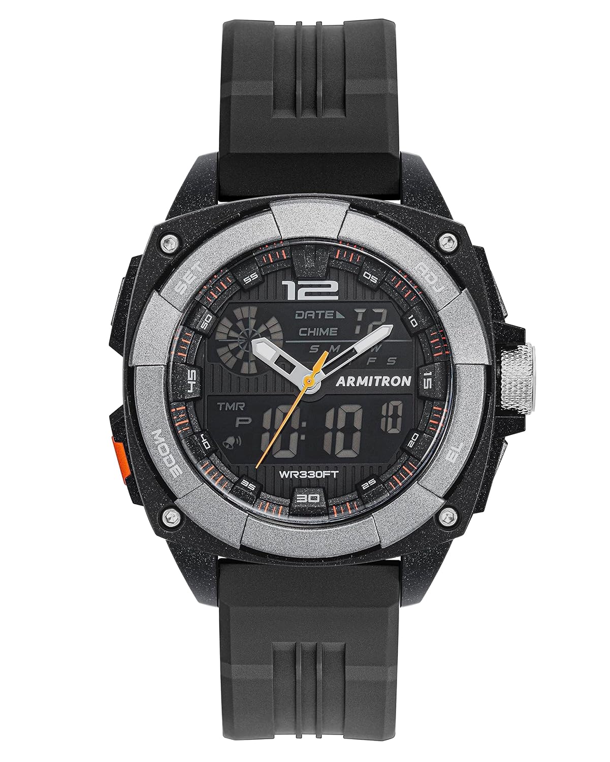 Armitron Sport Men’s Analog-Digital Chronograph Resin Strap Watch, 20/5372