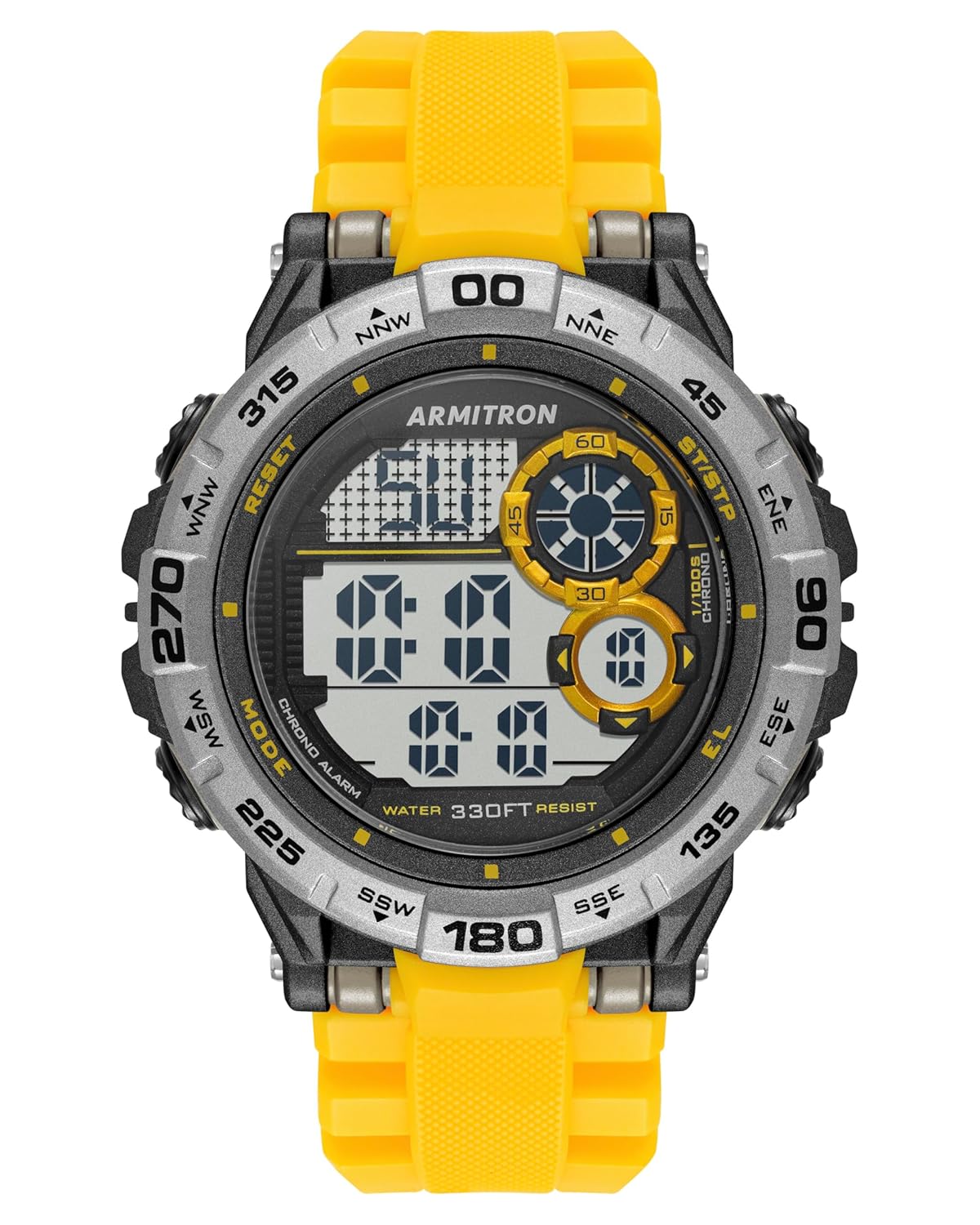 Armitron Sport Men’s Digital Chronograph Resin Strap Watch