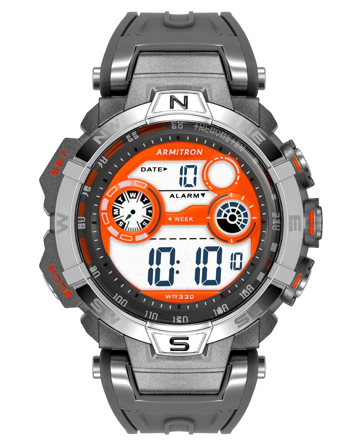 Armitron Sport Men’s Digital Chronograph Resin Strap Watch, 40-8231