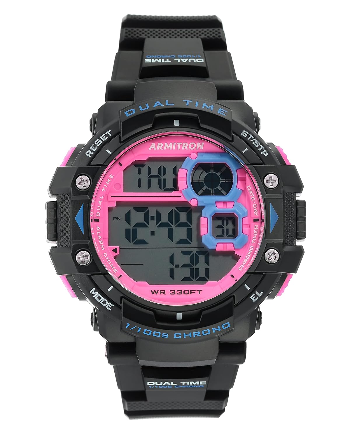 Armitron Sport Men’s Digital Chronograph Resin Strap Watch, 40/8309