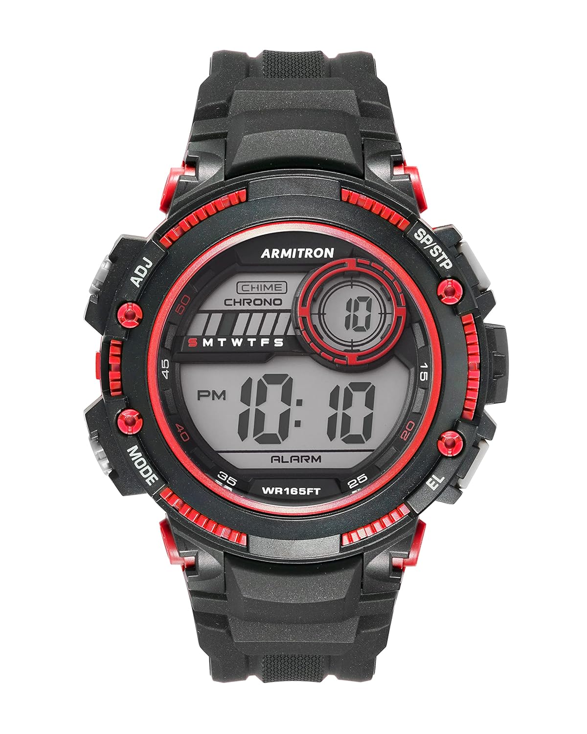 Armitron Sport Men’s Digital Chronograph Resin Strap Watch, 40/8439