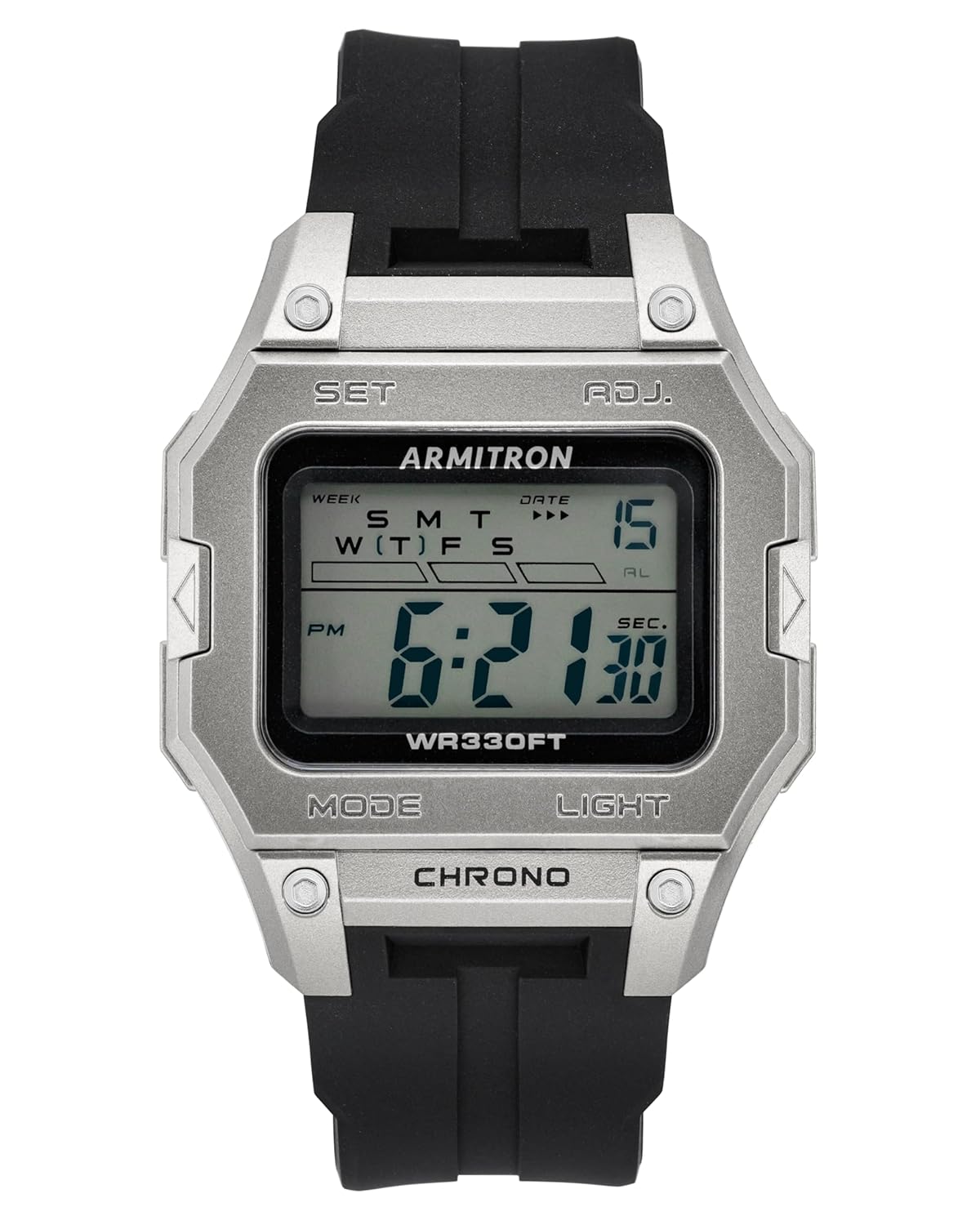 Armitron Sport Men’s Digital Chronograph Resin Strap Watch, 40/8460