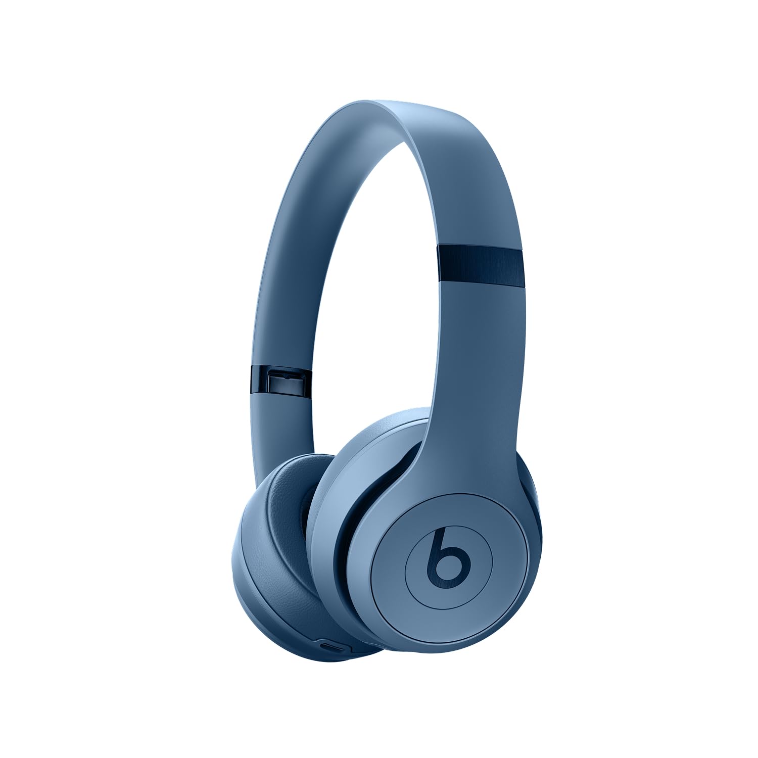 Beats Solo 4 – Wireless Bluetooth On-Ear Headphones, Apple & Android Compatible, Up to 50 Hours of Battery Life – Slate Blue