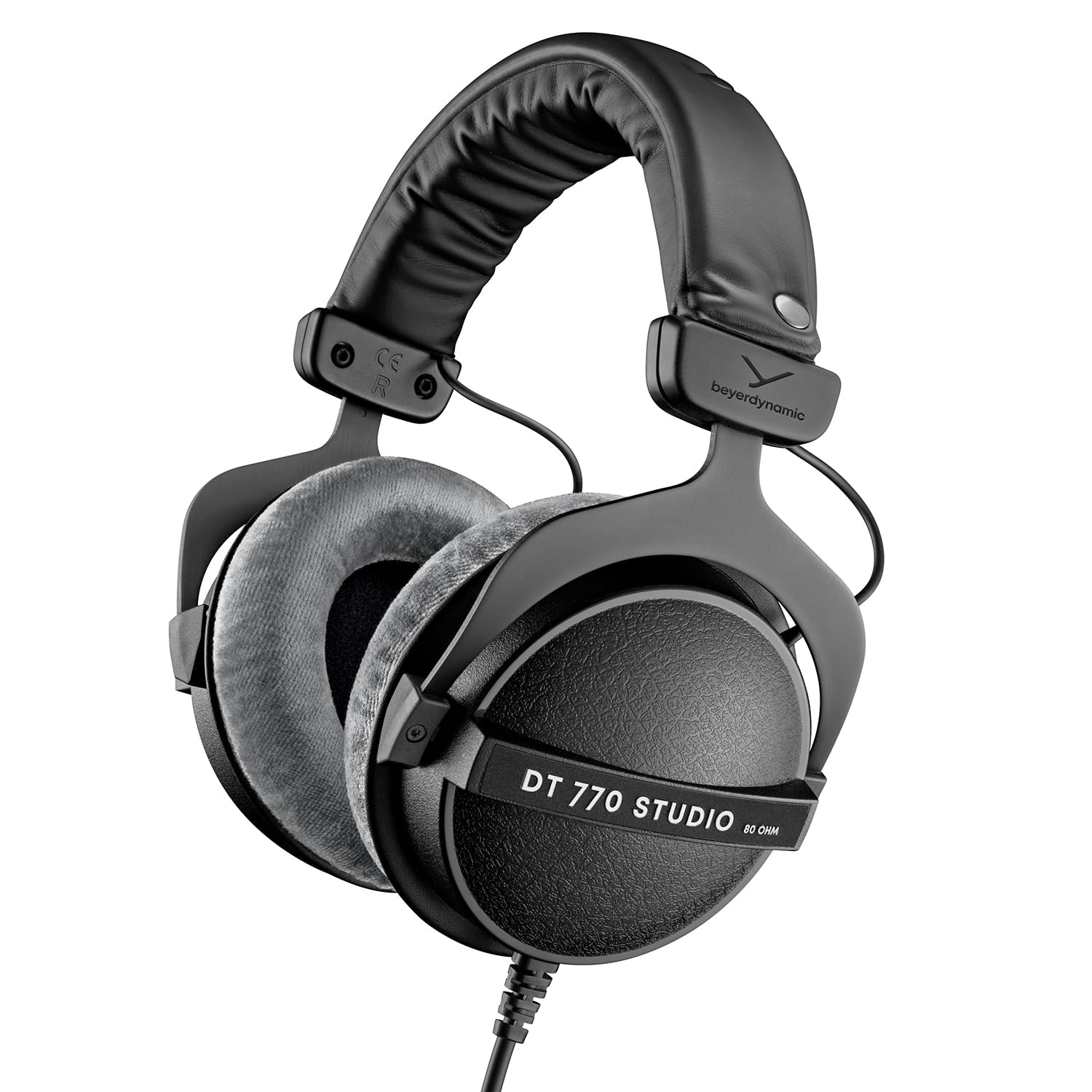 beyerdynamic DT 770 Pro Studio Headphones – Over-Ear, Closed-Back, Professional Design for Recording and Monitoring (80 Ohm, Grey)