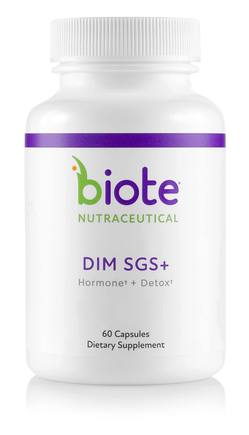bioTE Nutraceuticals – DIM SGS + – Hormone + Detox (60 Capsules)