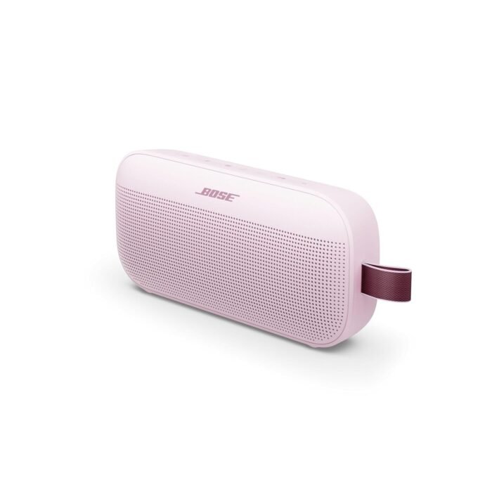 Bose SoundLink Flex Portable Bluetooth Speaker (2nd Gen), Portable Outdoor Speaker with Hi-Fi Audio, Up to 12 Hours Battery Life, Waterproof and Dustproof, Petal Pink - Limited...