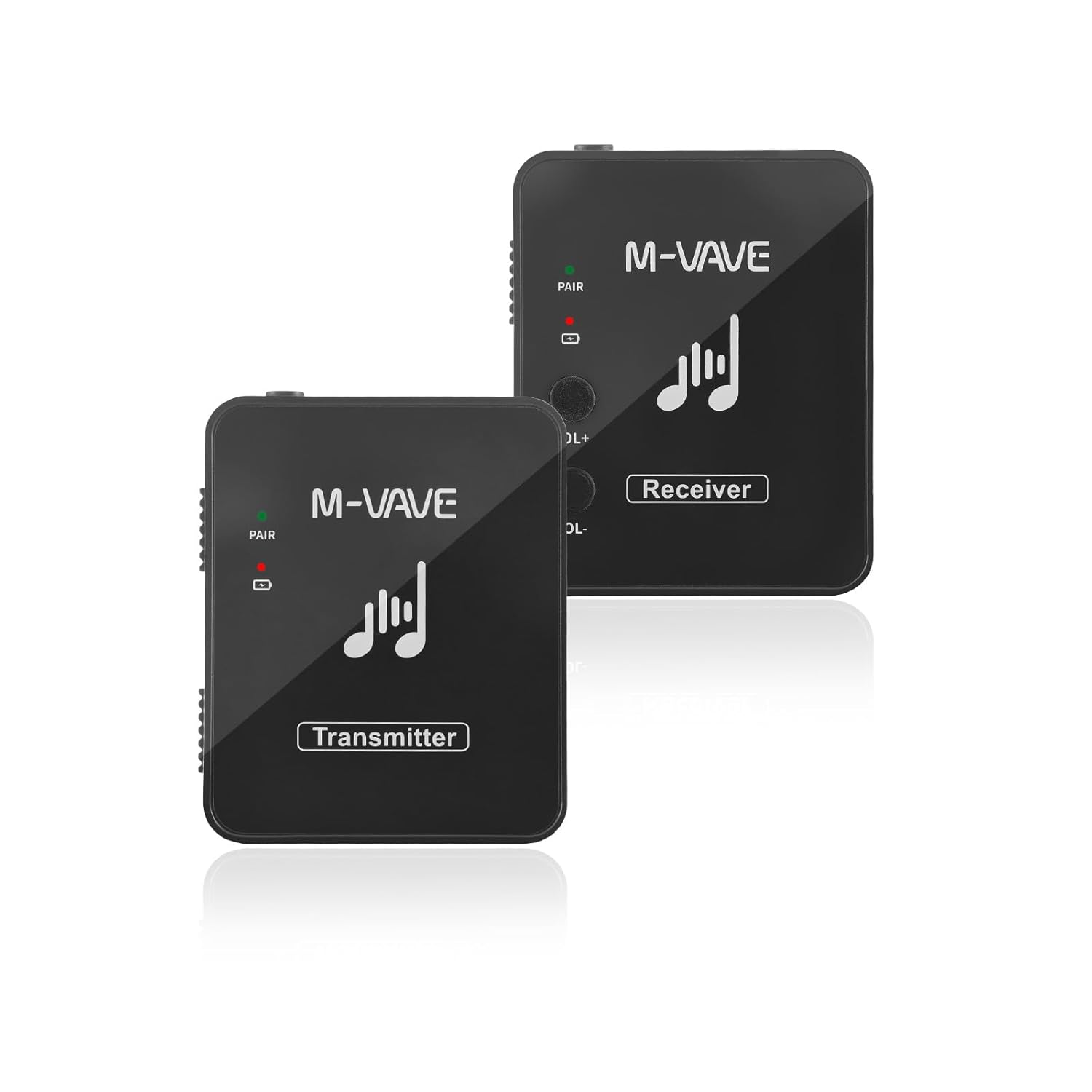 Btuty in Ear Monitor System Wireless in Ear Monitor System Earphone Monitor Transmission System Rechargeable Receiver Wireless IEM (Receiver and Transmitter)
