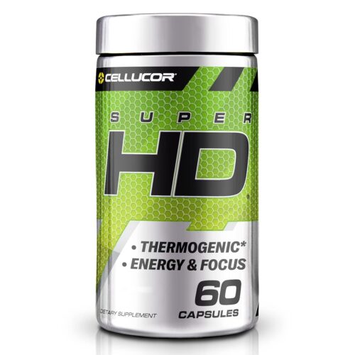 Cellucor SuperHD Thermogenic Fat Burner Weight Loss Supplement, Appetite Suppressant, & Energy Booster Capsimax, Green Tea Extract, 160mg Caffeine & More 60 Capsules (Packaging...