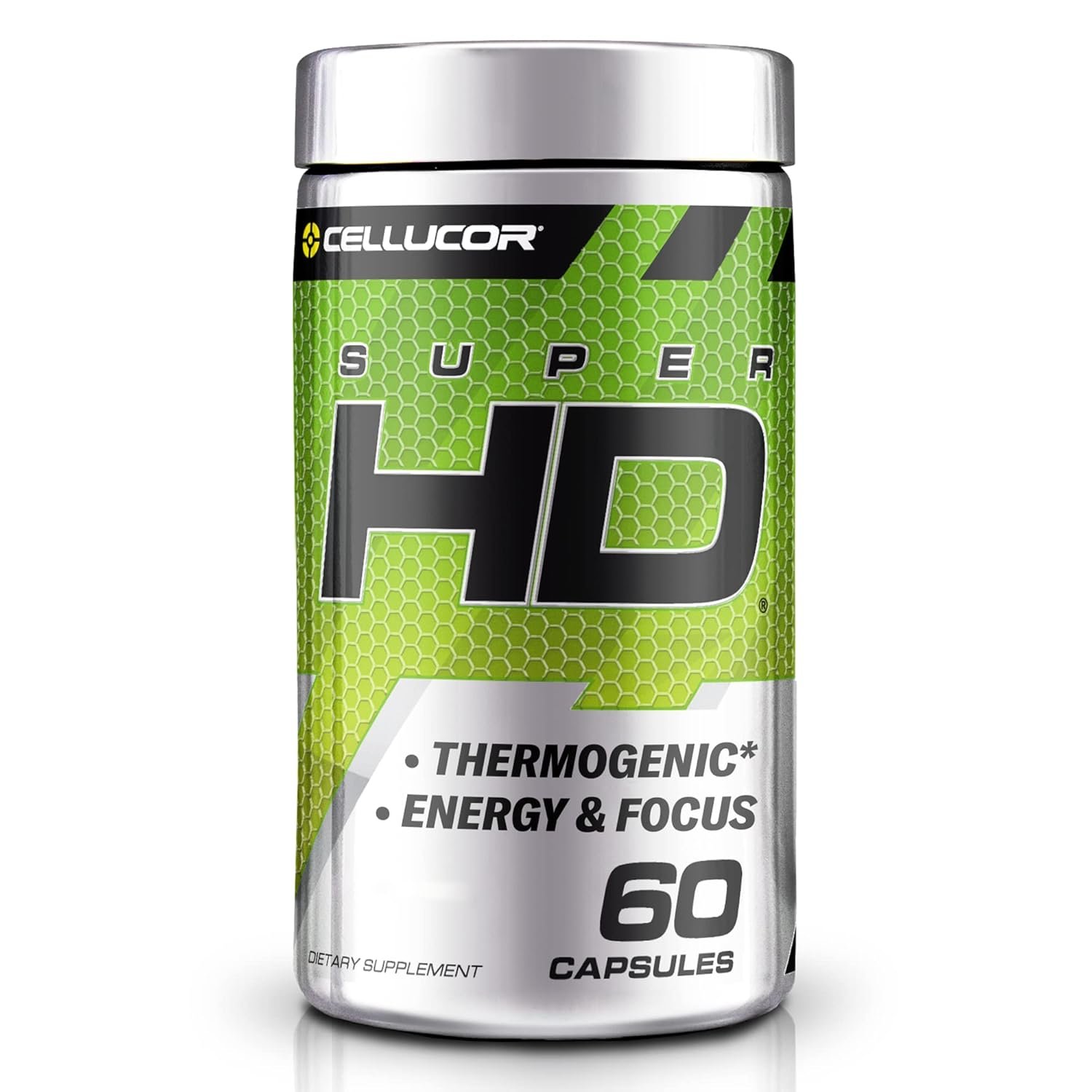 Cellucor SuperHD Thermogenic Fat Burner Weight Loss Supplement, Appetite Suppressant, & Energy Booster Capsimax, Green Tea Extract, 160mg Caffeine & More 60 Capsules (Packaging…