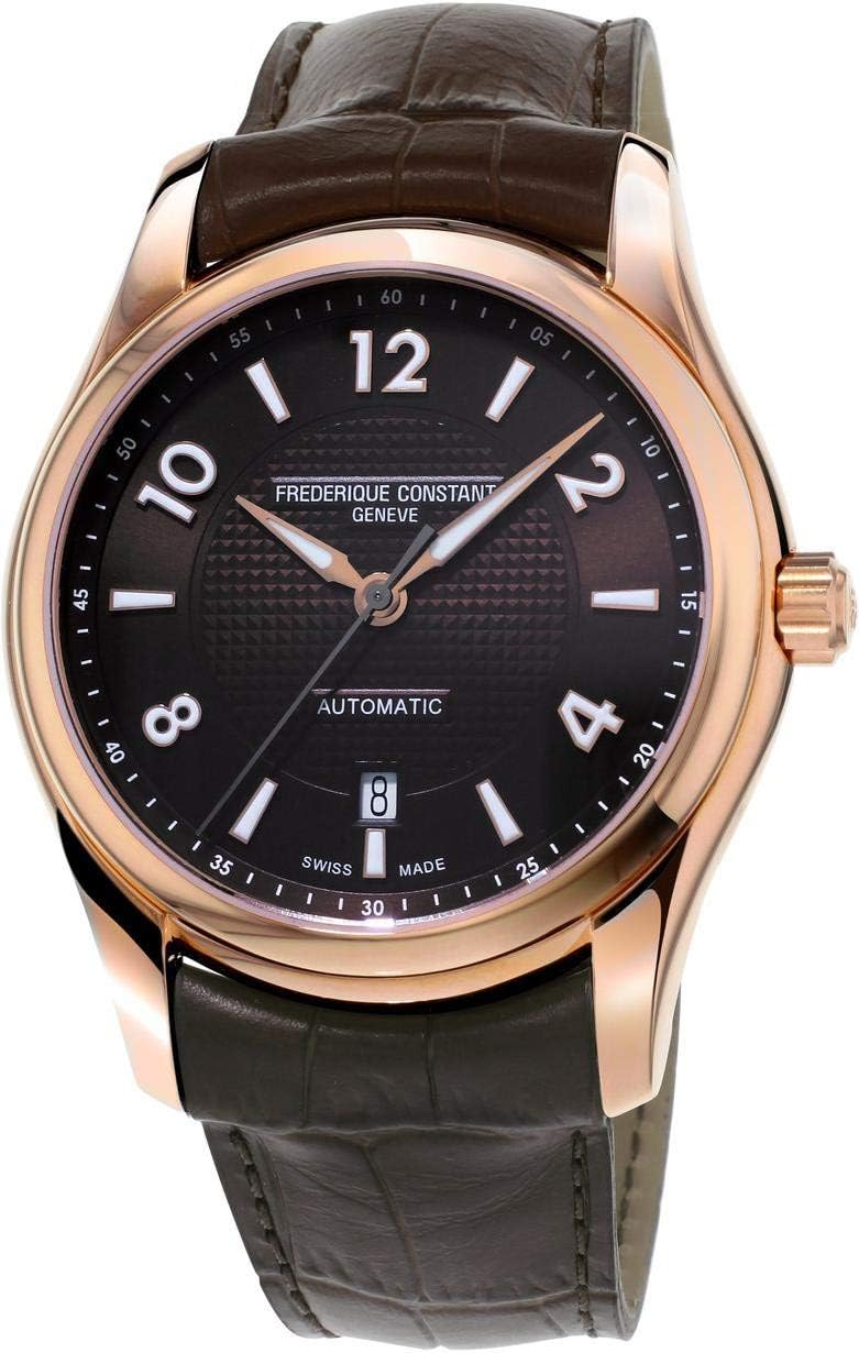 Frederique Constant Men’s FC-303RMC6B4 Runabout Analog Display Automatic Self Wind Brown Watch