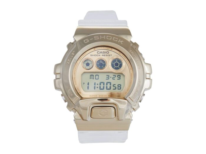 G-Shock GM6900SG-9 Clear/Gold One Size