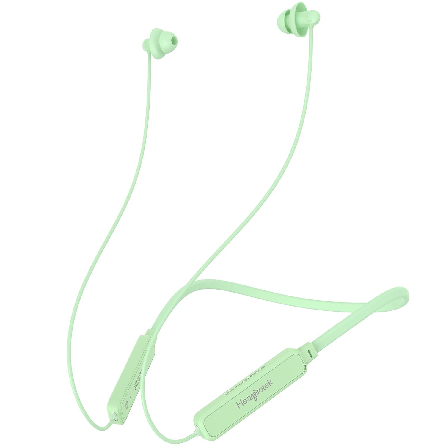 Hearprotek Wireless Lightweight Sleeping Headphones, Neckband Bluetooth 5.4 Wireless in-Ear Earbuds, Ultra Portable Soft Sleep Headphones for Side Sleepers, Working, Relaxing,…