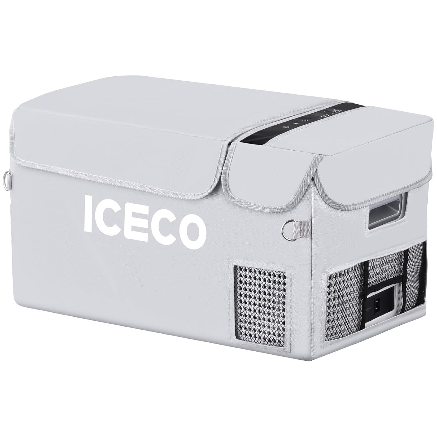 ICECO Insulated Protective Cover for GO20 21 Quart Insulated Transit Bag Portable Refrigerator Freezer Fridge 12 Volt Car Refrigerator Cover