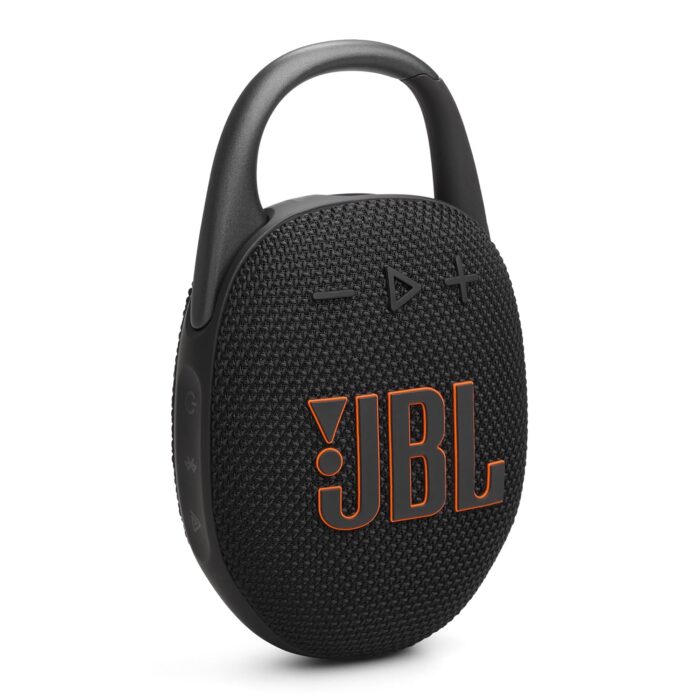 JBL Clip 5 - Ultra-Portable, Waterproof & Dustproof Bluetooth Speaker, Big Pro Sound with Punchy bass, Integrated Carabiner, Up to 12 Hours of Play, Made in Part with Recycled...