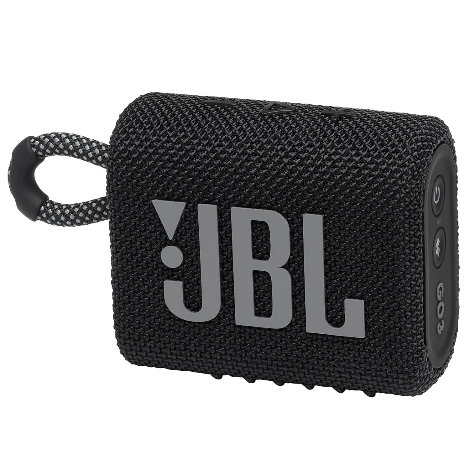 JBL Go 3 – Portable Mini Bluetooth Speaker, big audio and punchy bass, IP67 waterproof and dustproof, 5 hours of playtime, speaker for home, outdoor and travel (Black)