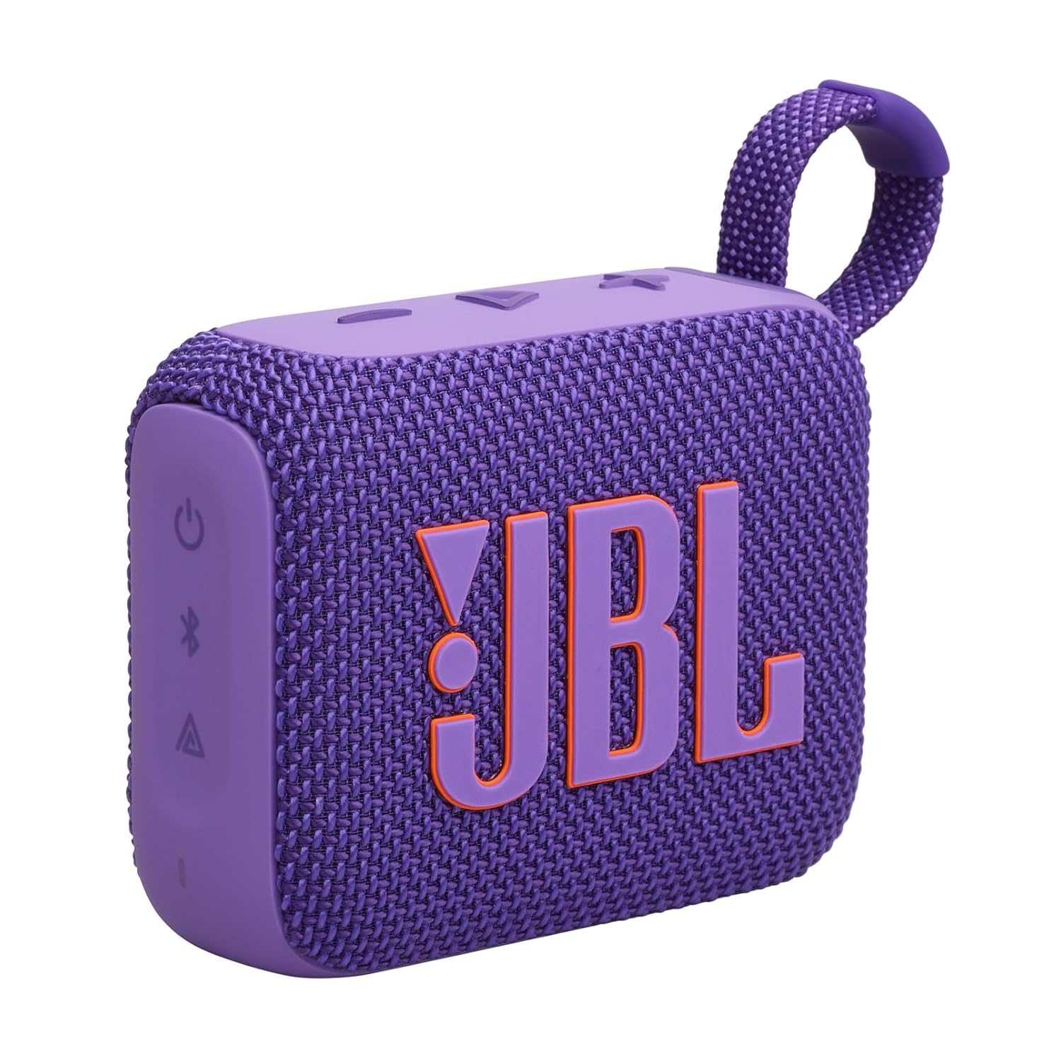 JBL Go 4 – Ultra-Portable, Waterproof and Dustproof Bluetooth Speaker, Big Pro Sound with Punchy bass, 7-Hour Built-in Battery, Made in Part with Recycled Materials (Purple)