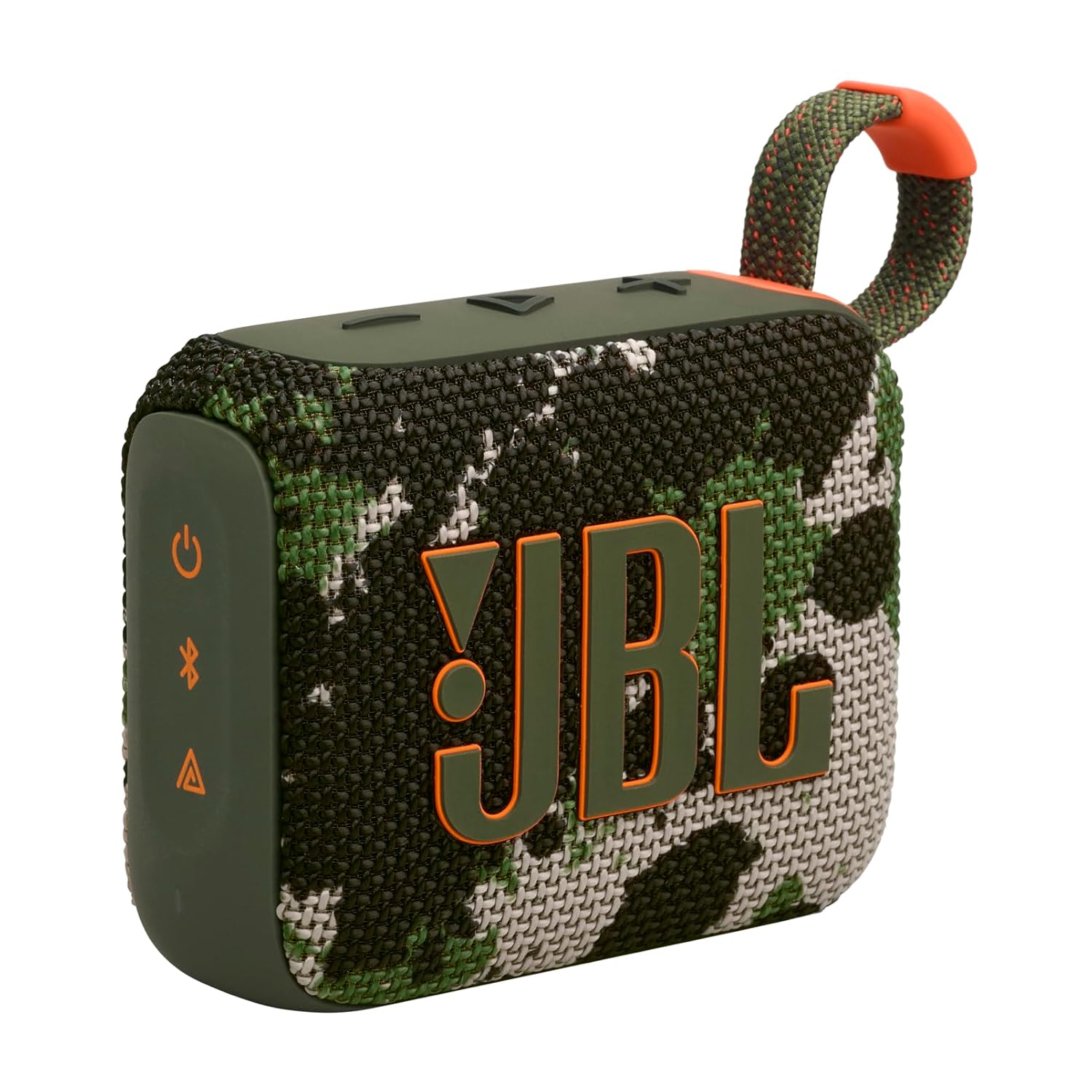 JBL Go 4 – Ultra-Portable, Waterproof and Dustproof Bluetooth Speaker, Big Pro Sound with Punchy bass, 7-Hour Built-in Battery, Made in Part with Recycled Materials (Squad)