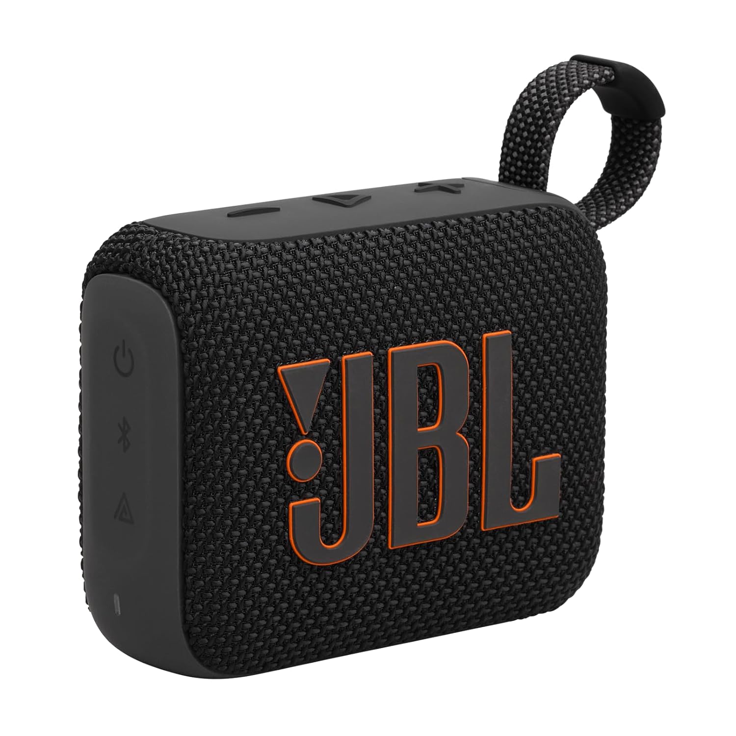 JBL Go 4 – Ultra-Portable, Waterproof and Dustproof Bluetooth Speaker, Big Pro Sound with Punchy bass, 7-Hour Built-in Battery, Made in Part with Recycled Materials (Black)