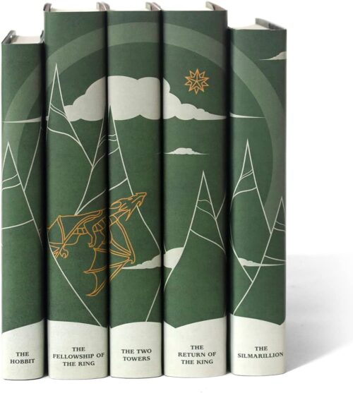 Juniper Books - The Lord of the Rings 5 Volume Book Set - Custom Cover Design for J.R.R. Tolkien Collection