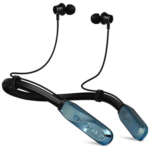 Neckband Bluetooth Headphones, 120H Long Playtime Wireless Stereo Neckband Earbuds with Microphone, Waterproof Around The Neck Headphones in Ear Headset for...