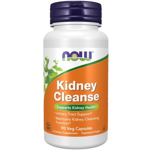 NOW Foods Supplements, Kidney Cleanse with Uva Ursi, Parsley Seed, Fennel, and Horsetail, 90 Veg Capsules