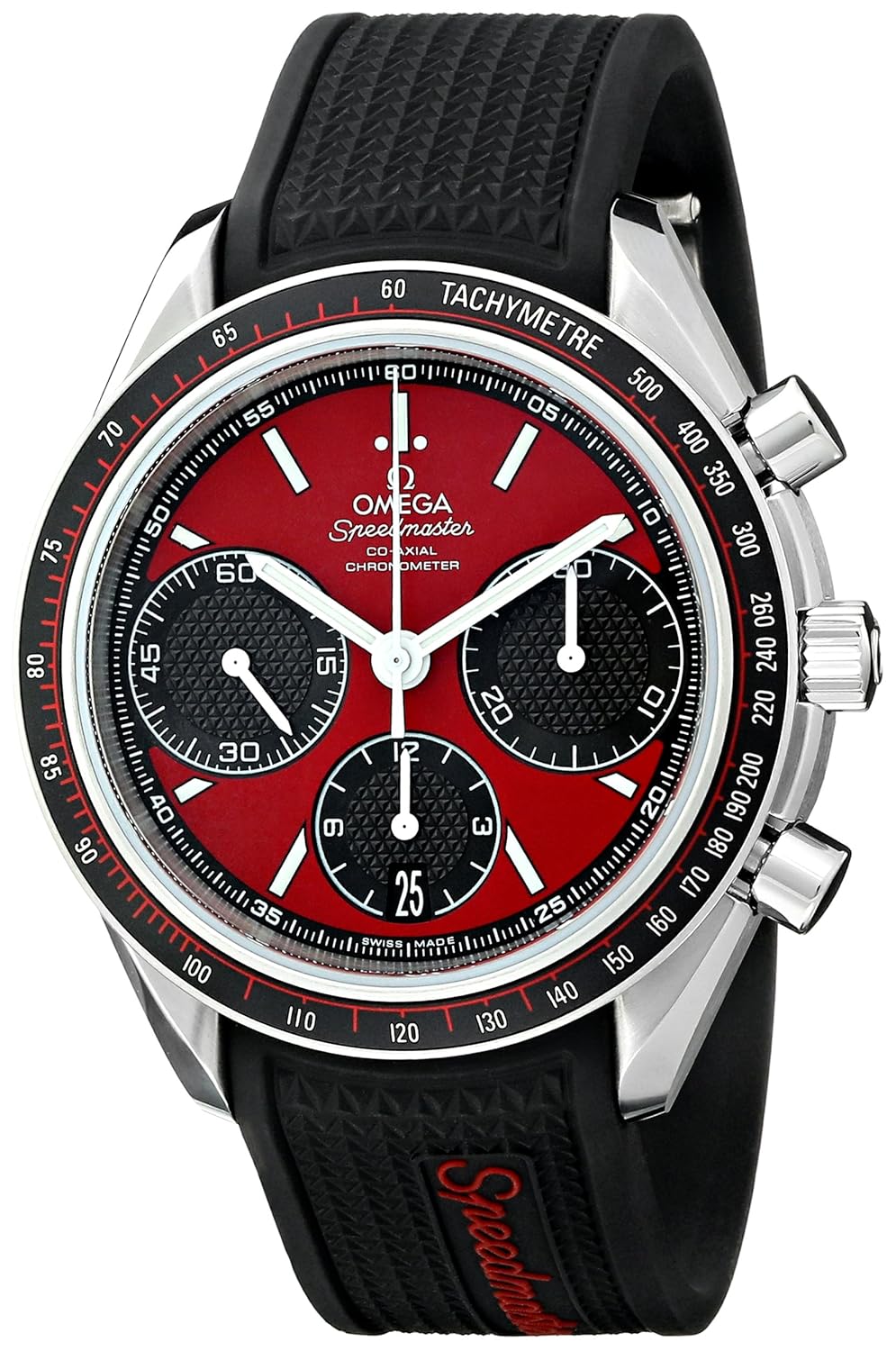 Omega Men’s 326.32.40.50.11.001 Speed Master Racing Watch with Black Band
