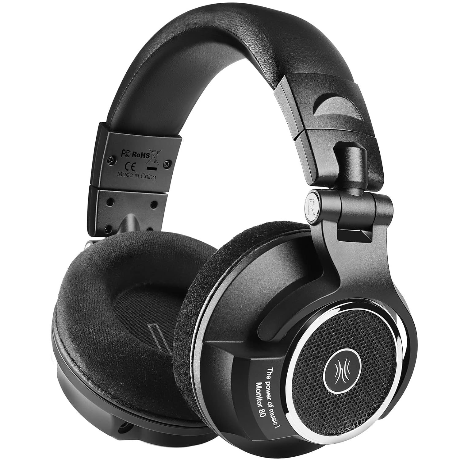 OneOdio Monitor 80 Open Back Headphones- Studio Headphones for Mixing Mastering Editing, Wired Over Ear Headphones for Professional Studio Applications, 250 Ohm, Velour…