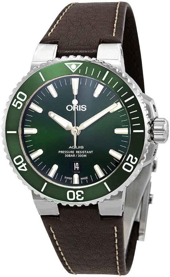 Oris Aquis Automatic Green Dial Men’s Watch 01 733 7730 4157-07 5 24 10EB