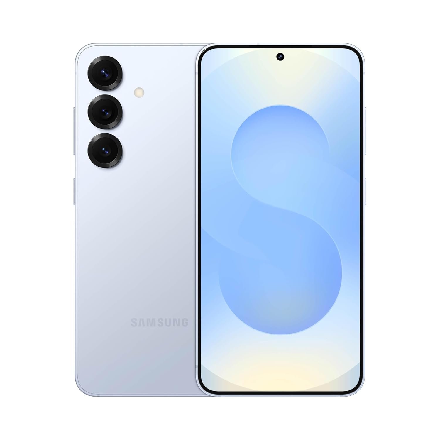 SAMSUNG Galaxy S25 Cell Phone, 256GB AI Smartphone, Unlocked Android, AI Camera, Fast Processor, ProScaler Display, Long Battery Life, 2025, US 1 Yr Manufacturer Warranty, Icyblue