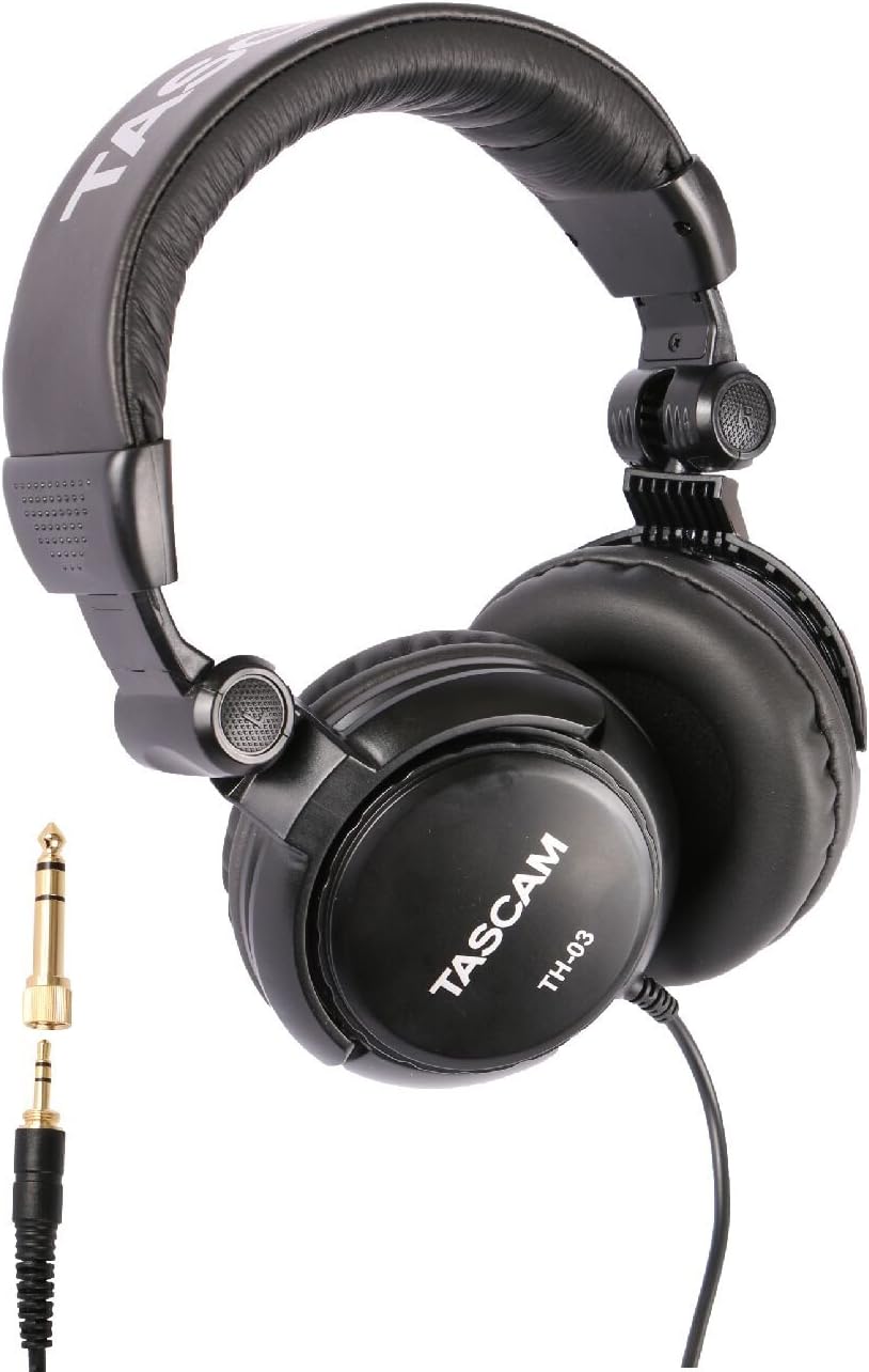 Tascam TH-03 Closed Back Headphone (Black)