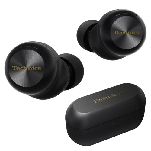 Technics Reference Class Hi-Fi Wireless Earbuds, Dolby Atmos with Head Tracking, Adaptive Noise Cancelling, 3 Device Multipoint, 10-hr Battery, Wireless Charging, Improved Fit -...