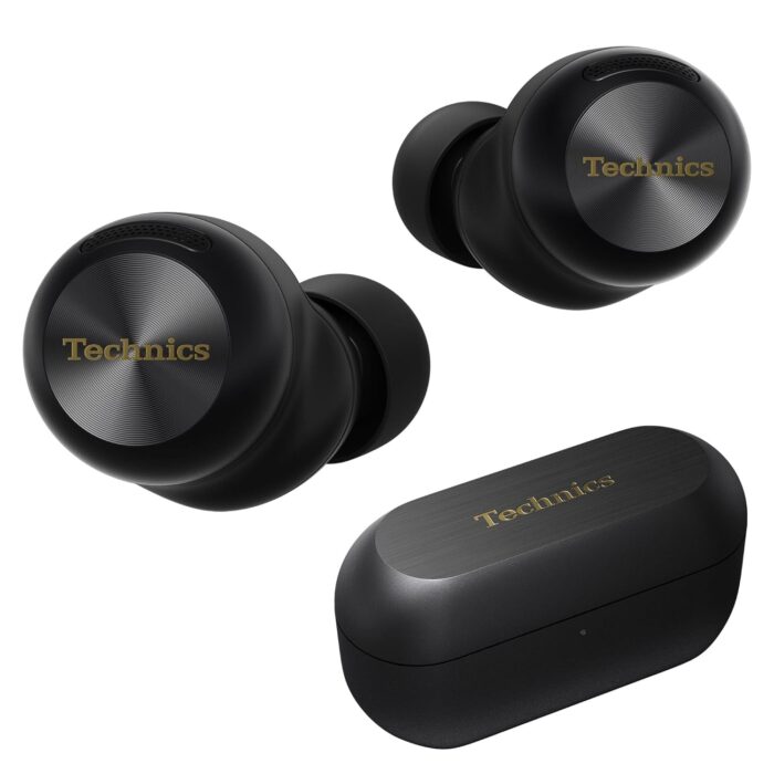 Technics Reference Class Hi-Fi Wireless Earbuds, Dolby Atmos with Head Tracking, Adaptive Noise Cancelling, 3 Device Multipoint, 10-hr Battery, Wireless Charging, Improved Fit -...