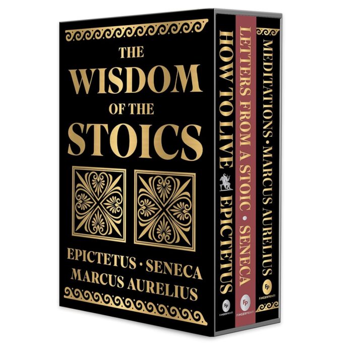 The Wisdom of the Stoics Boxed Set (Deluxe Hardbound Edition)