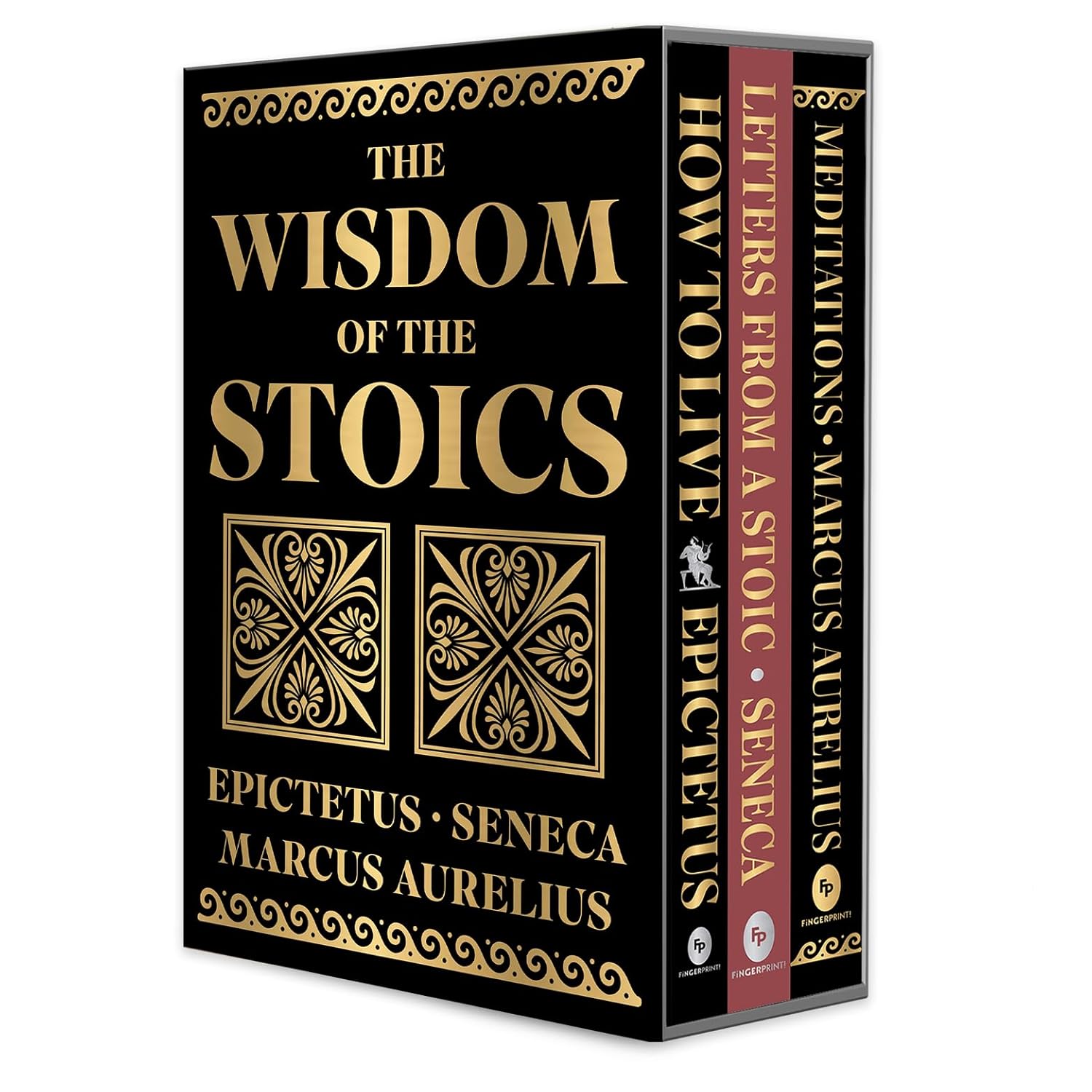 The Wisdom of the Stoics Boxed Set (Deluxe Hardbound Edition)