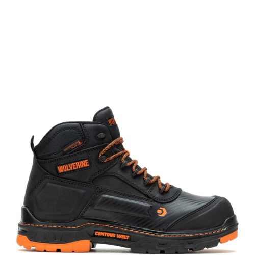 Wolverine Men's Overpass 6" Mid Composite Toe Waterproof Work Boot
