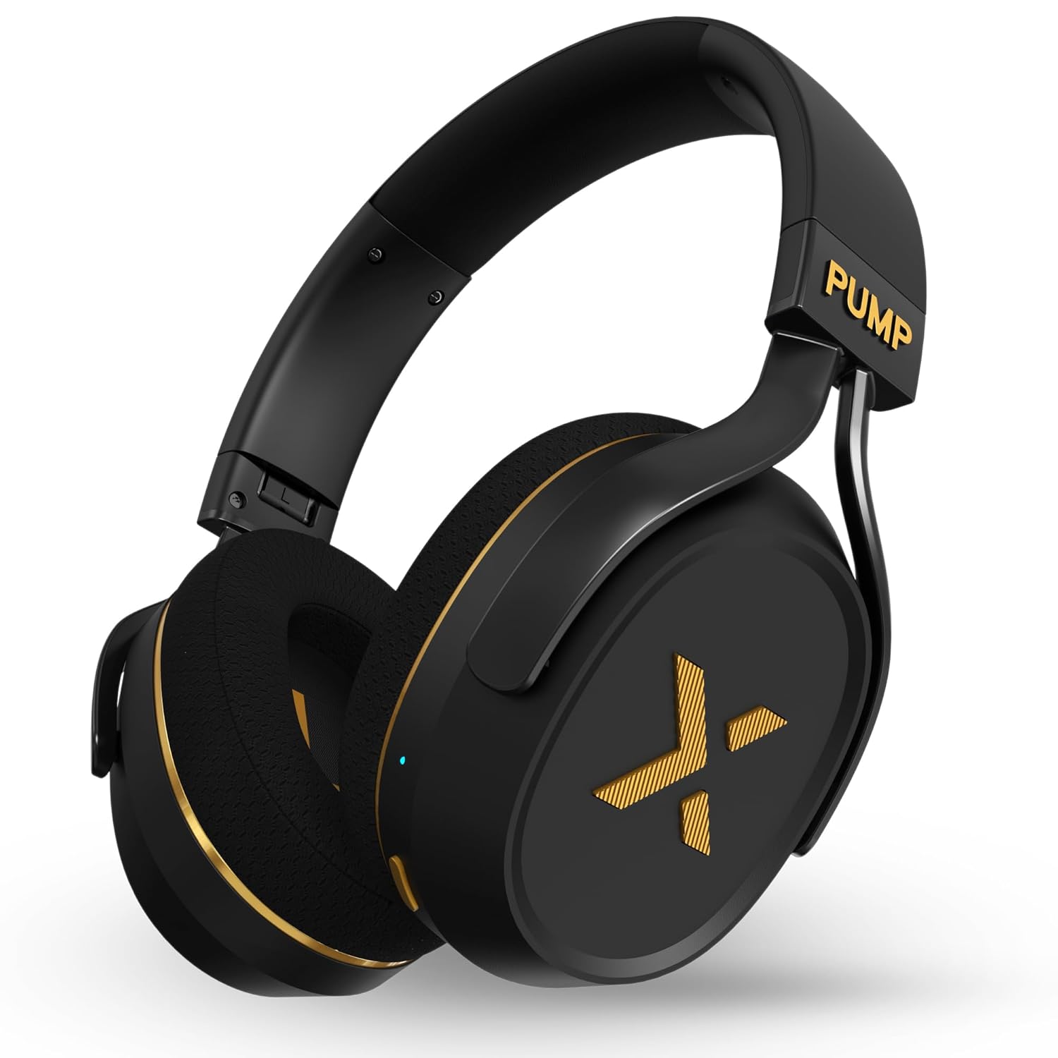 BlueAnt Pump X – The Gym Headphones | Sports Headphones | Cushioned & Cooling Ear Pads | (ANC) Active Noise Cancelling/Advanced Transparency | Wireless | Up to 58hr Play Time…