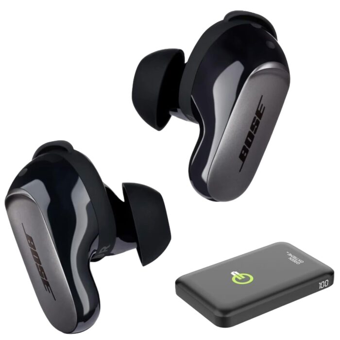 Bose QuietComfort Ultra Wireless Noise Cancelling Earbuds, Bluetooth Noise Cancelling Earbuds with Spatial Audio and World-Class Noise Cancellation Bundle with Green Extreme...