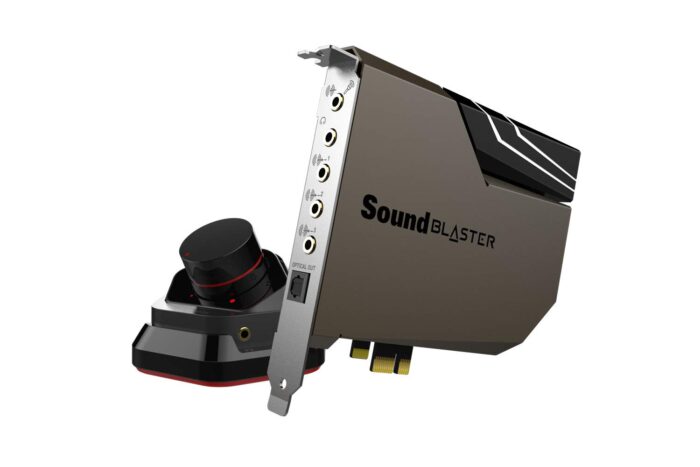 Creative Sound Blaster AE-7 Hi-Res Internal PCIe Sound Card, Quad-Core Processor, 127dB DNR ESS SABRE-class 9018 DAC, Xamp Discrete Custom Bi-amp, Discrete 5.1/Virtual 7.1,...