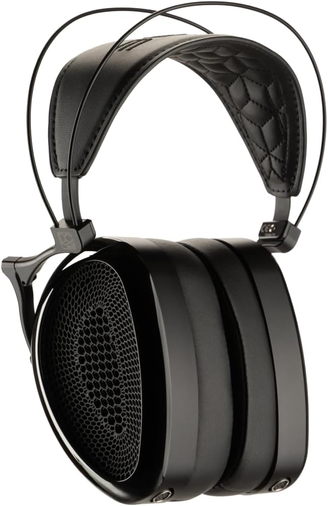 Dan Clark Audio Noire XO Planar Closed Back Portable Audiophile Headphones with 2m Dummer 3.5mm/1/4 Inch Cable (Black)
