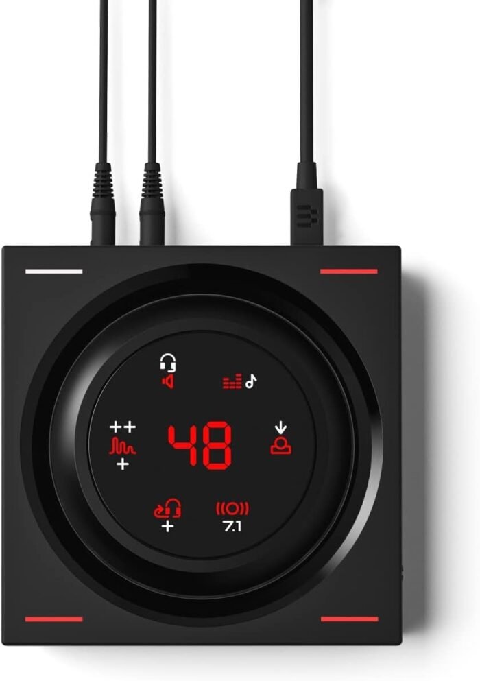 EPOS GSX 1000 2nd Edition Dac Amp Audio Amplifier/External USB Sound Card with 7.1 Surround Sound, Side Tone, Gaming DAC and EQ, Headphone Amp Compatible with Windows, Mac,...