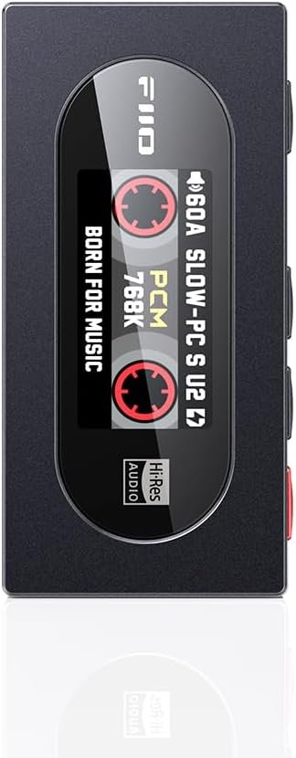 FiiO KA15 Portable DAC and Headphone Amplifier (Black)