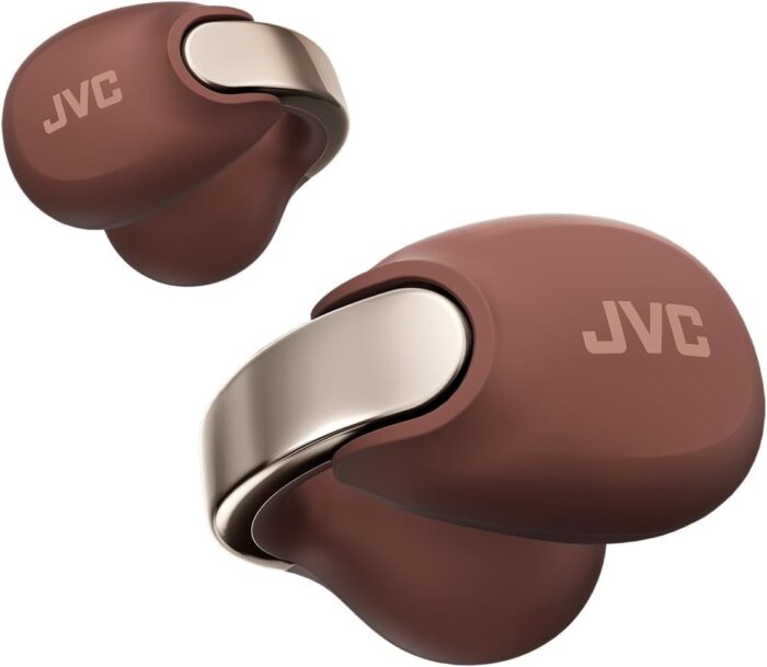 JVC Nearphones Open Ear True Wireless Headphones - Open Ear Earbuds - Bluetooth 5.3-24H Playback - IPX4 Water Resistant - Built-in Mic - Awareness & Comfort - Ear Clip Earbuds -...
